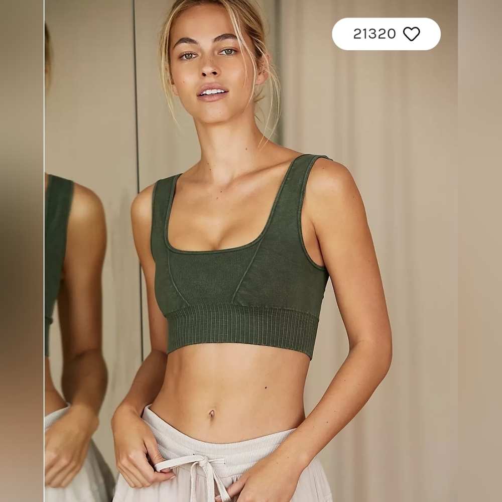 GOOD KARMA SQUARE NECK BRA